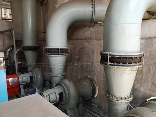DN900橡胶膨胀节在山东济南黄台热电厂使用现场